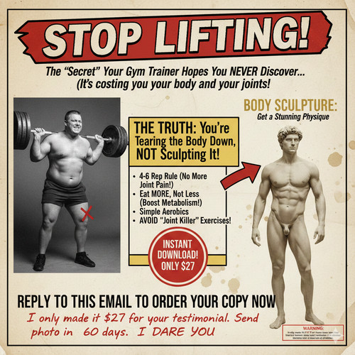 Stop lifting body - lifting!, body/muscle